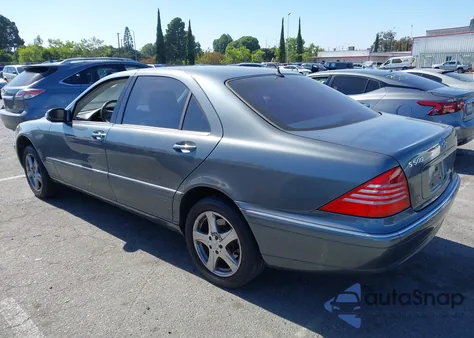 2005 Mercedes-Benz S 500 z USA, uszkodzony, nr VIN WDBNG75J65A451686
